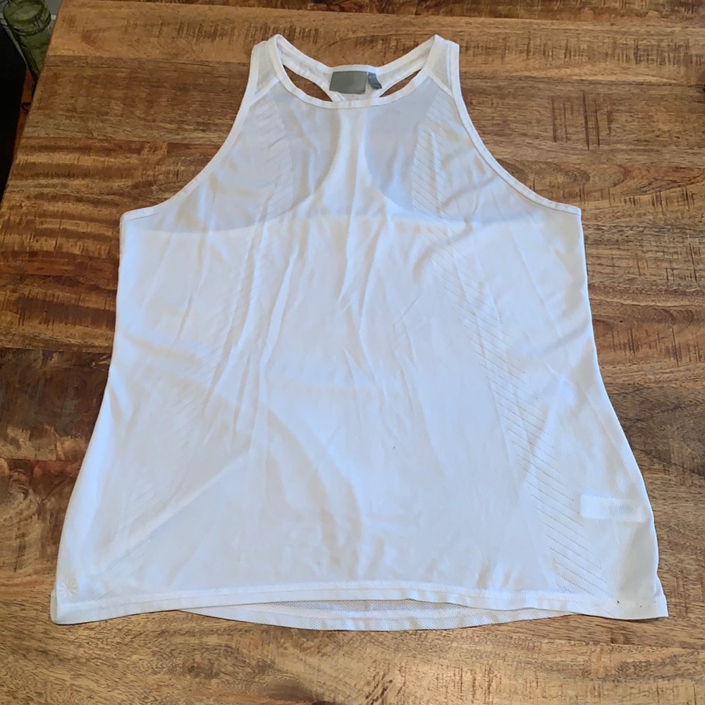 White Athleta Tank
